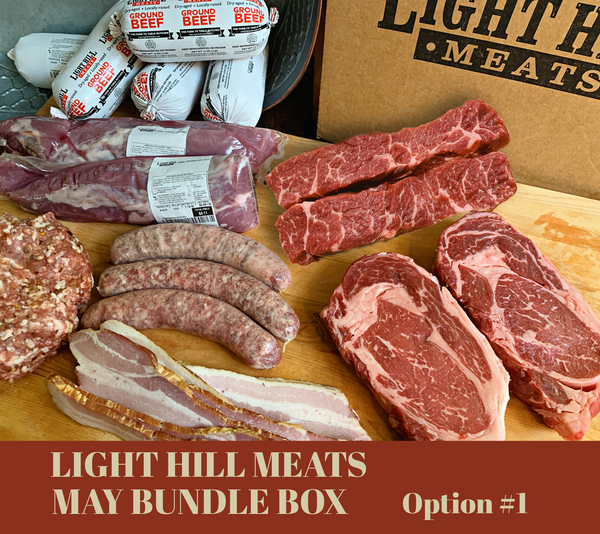 May Meat Bundle Box - Option 1 - Light Hill Meats - 2025