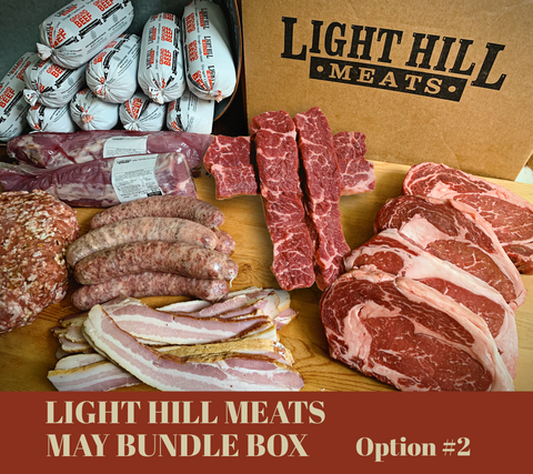 May Meat Bundle Box - Option 2 - Light Hill Meats - 2025