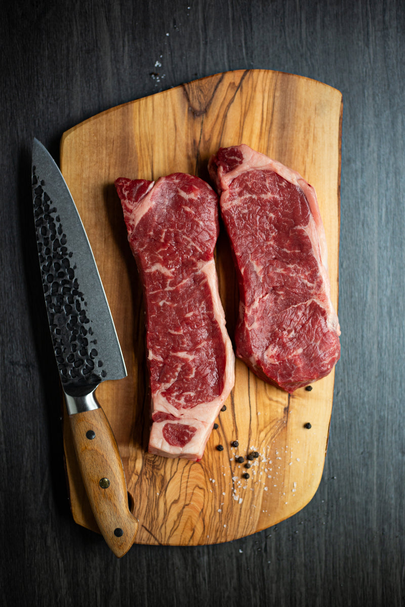 Choice boneless New York strip steak