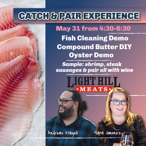 Event: Catch & Pair Seafood Experience