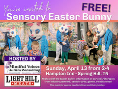 Sensory Easter Bunny - April 13, 2025