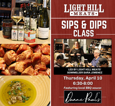 Event: Sips & Dips Class April 10, 2025