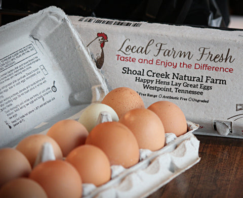 Shoal Creek Natural Farm Eggs