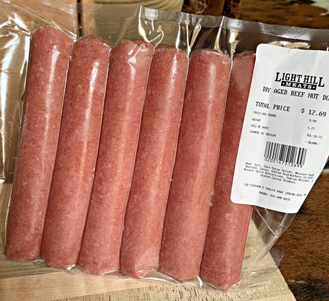 Dry-Aged Beef Hot Dogs