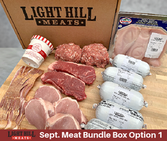 Light Hill Meats Bundle Box Option 1 - September 2023