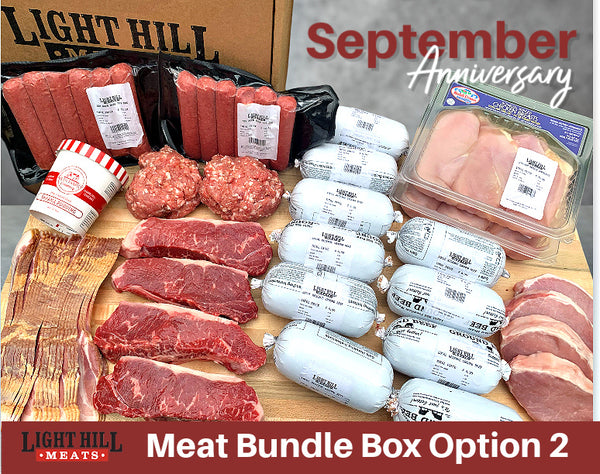 Light Hill Meats Bundle Box Option 2 - September 2023
