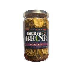 Backyard Brine - Everything - Bread & Butter Pickles, 16 oz