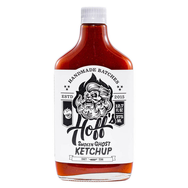 Hoff & Pepper - Smoken Ghost Ketchup - Hoff's Spicy Ketchup - 12.7oz
