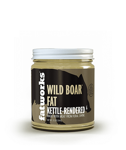 Wild Boar Lard 7.5 OZ
