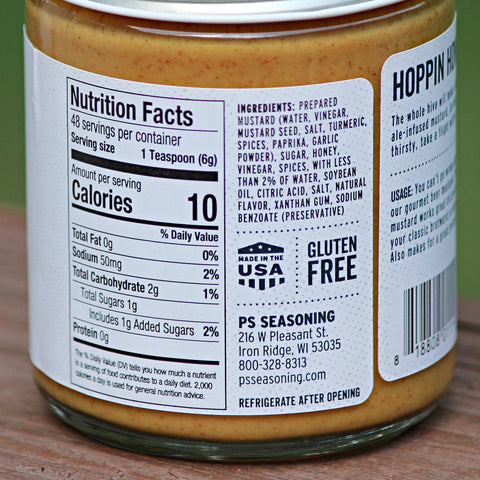 Buzzed Hot Honey Ale Mustard