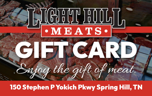 Light Hill Meats Gift Card