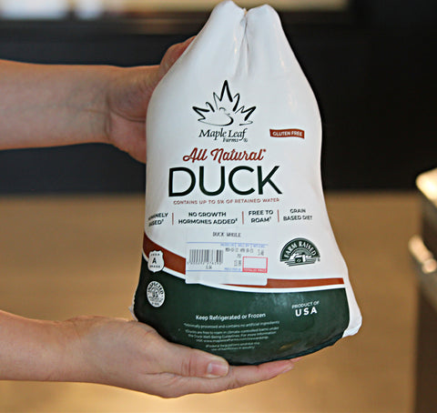 Maple Leaf All-Natural Whole Duck - Light Hill Meats
