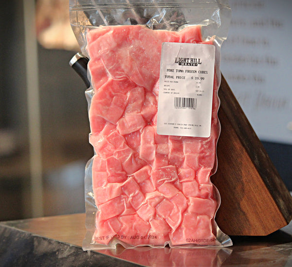 Poke Tuna Cubes - Frozen
