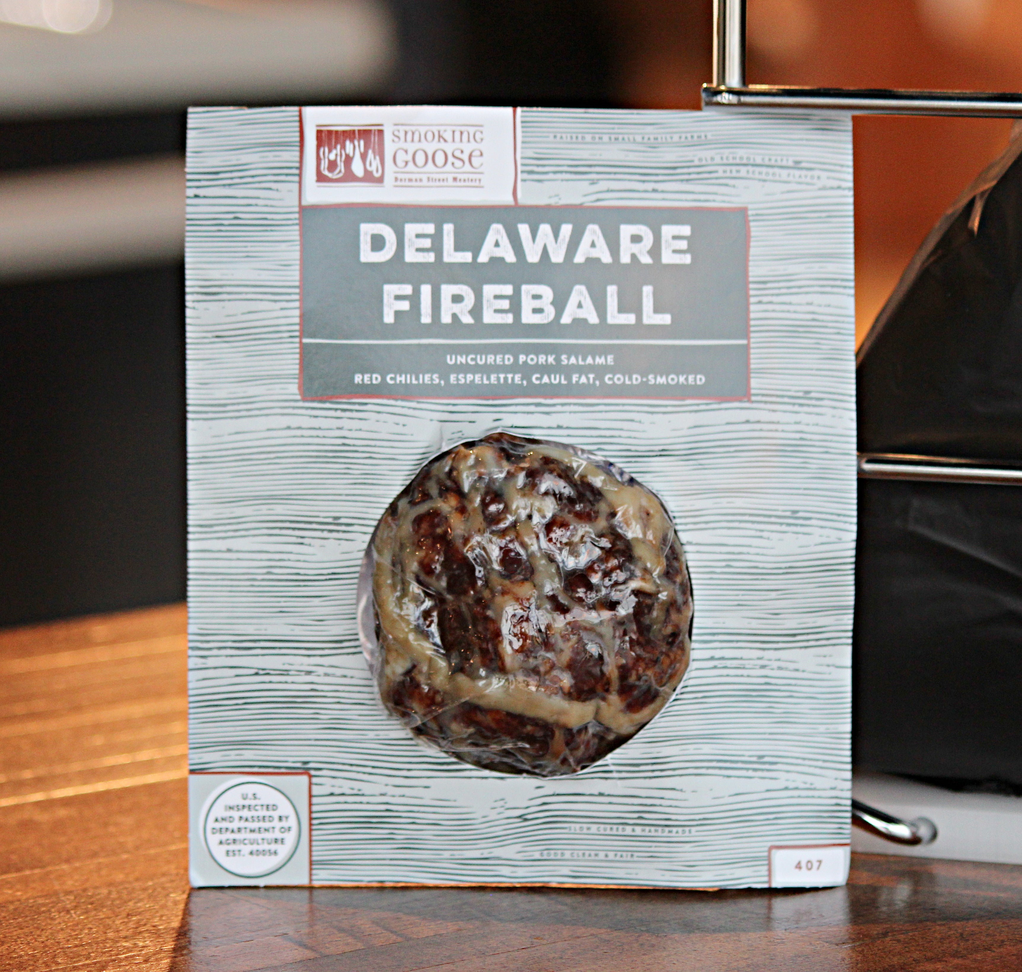 Smoking Goose Delaware Fireball Pork Salame – Light Hill Meats