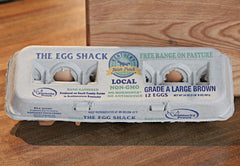 The Egg Shack - Free Range, Non-GMO, Brown Farm Eggs