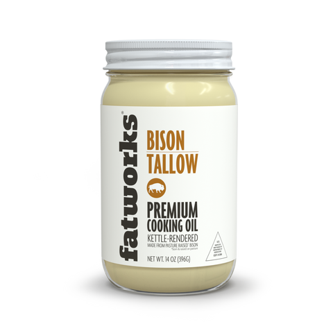 Fatworks - Pasture Raised Bison Tallow 14 OZ