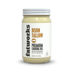 Fatworks - Pasture Raised Bison Tallow 14 OZ