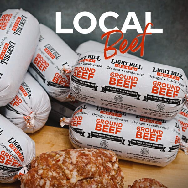 Light Hill Meats Ground Beef Bundle Box