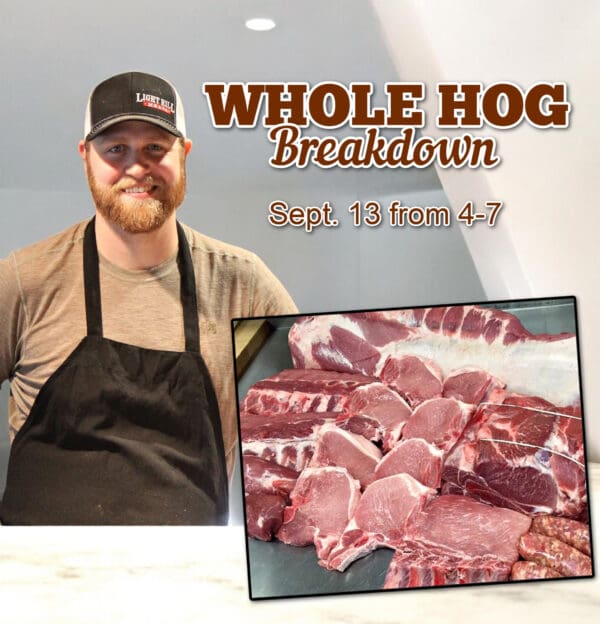 Whole Hog Breakdown Butcher Class