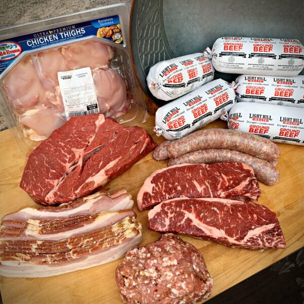 Local Butcher's October Meat Box: Premium Beef, Chicken, & Bacon (Save 10%) - Option 1